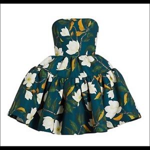 NWT Oscar de la Renta Strapless Cocktail Dress